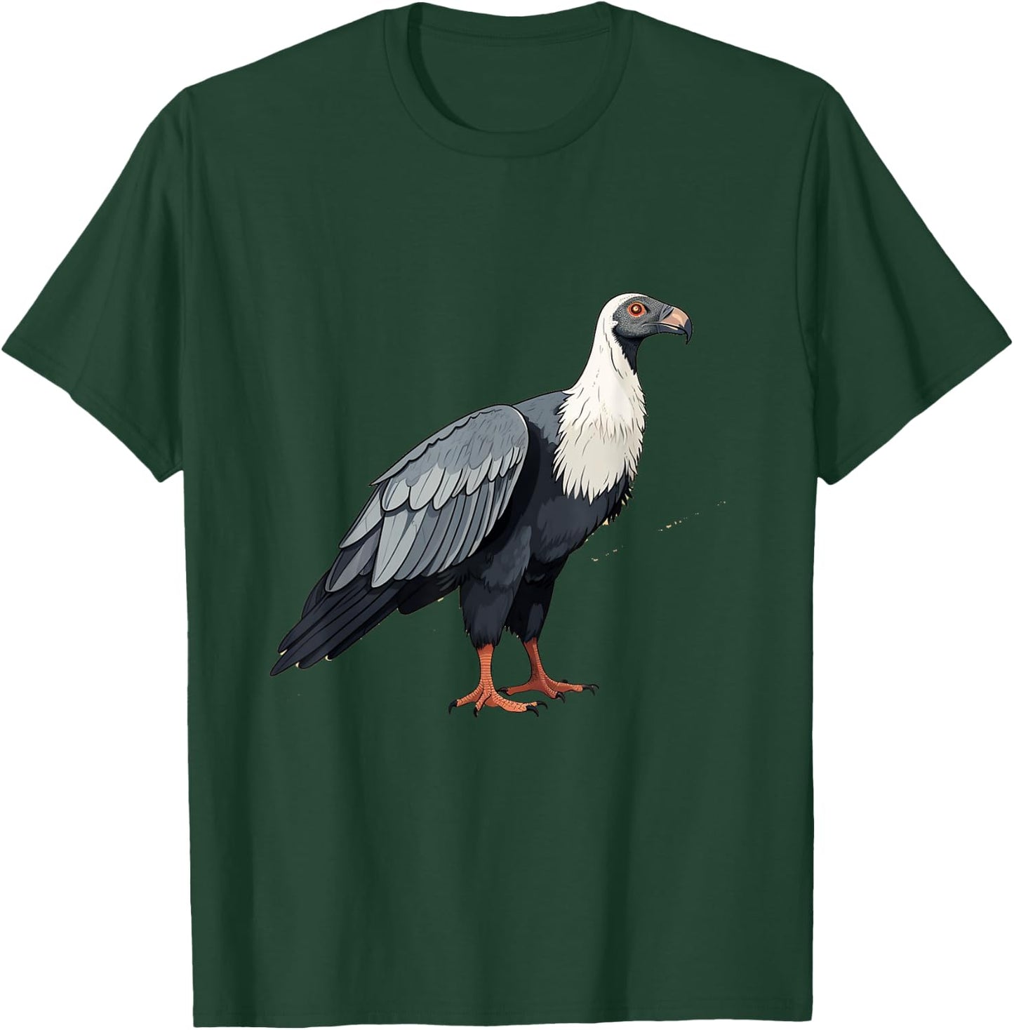 Andean condor bird lover illustration T-Shirt - T-Shirt | Forest