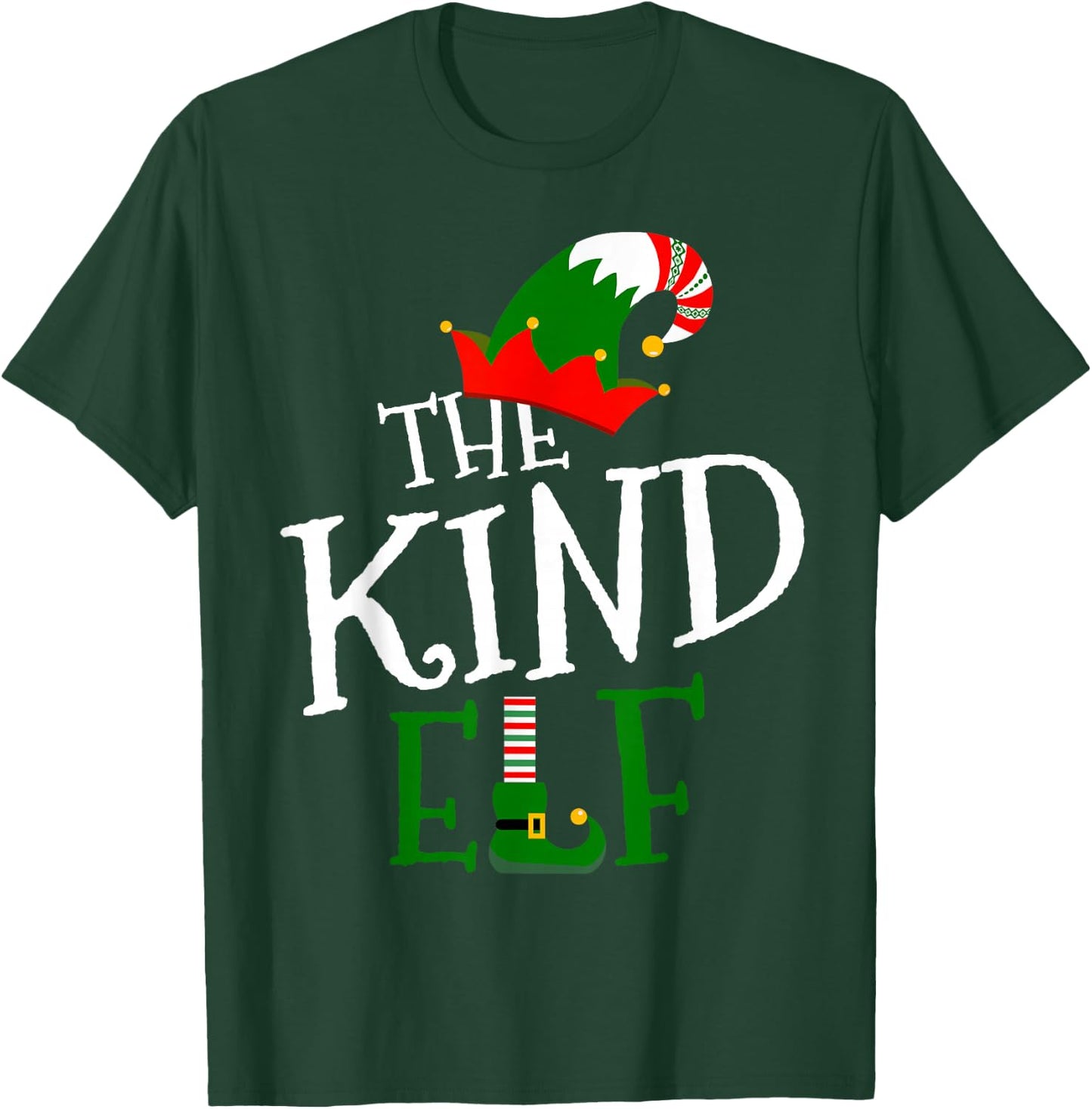 The Kind Elf Family Matching Group Gift Christmas Costume T-Shirt - T-Shirt | Forest