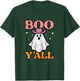 Halloween Boo Yall Ghost Cowgirl Costume Girls Kids Women T-Shirt - T-Shirt | Forest