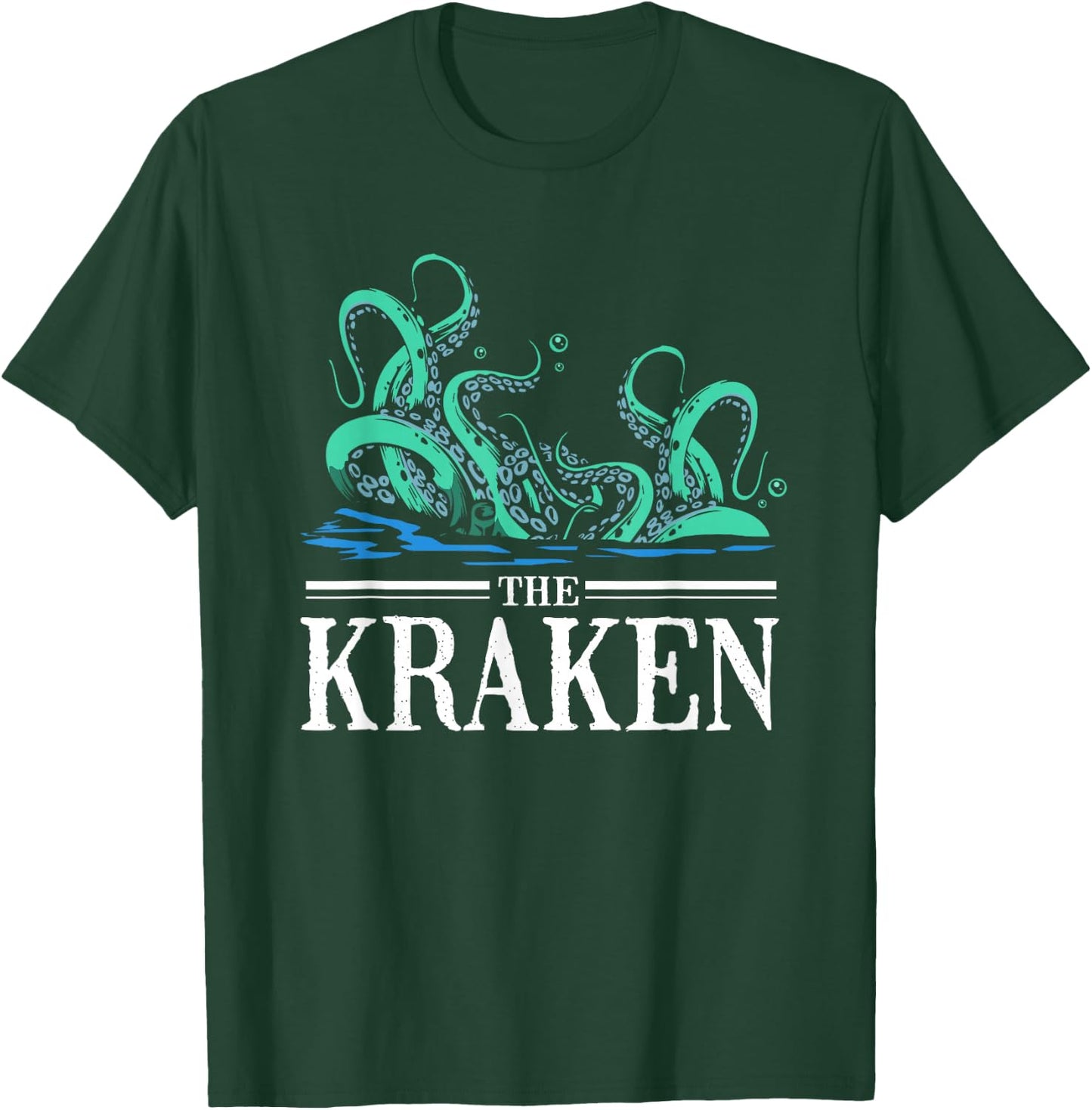 Octopus The Kraken T-Shirt - T-Shirt | Forest