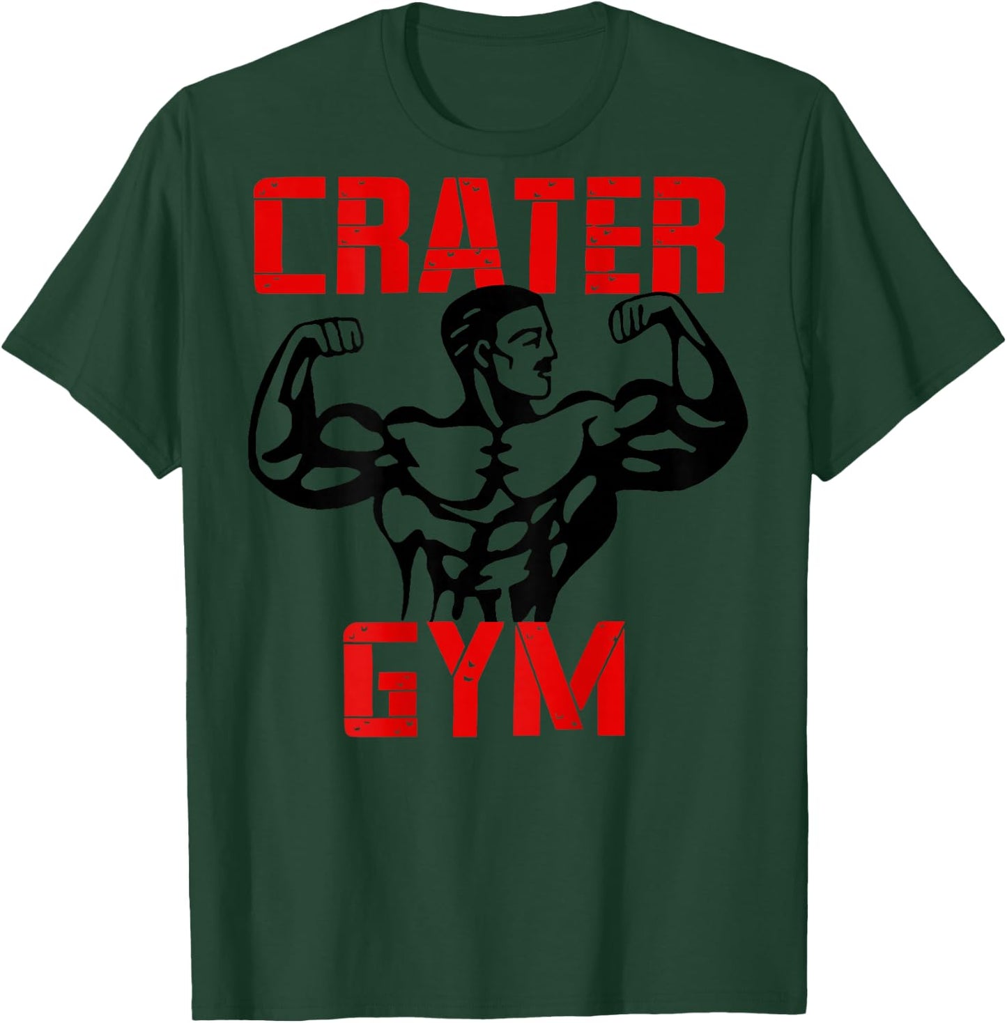 Crater Gym T-Shirt - T-Shirt | Forest