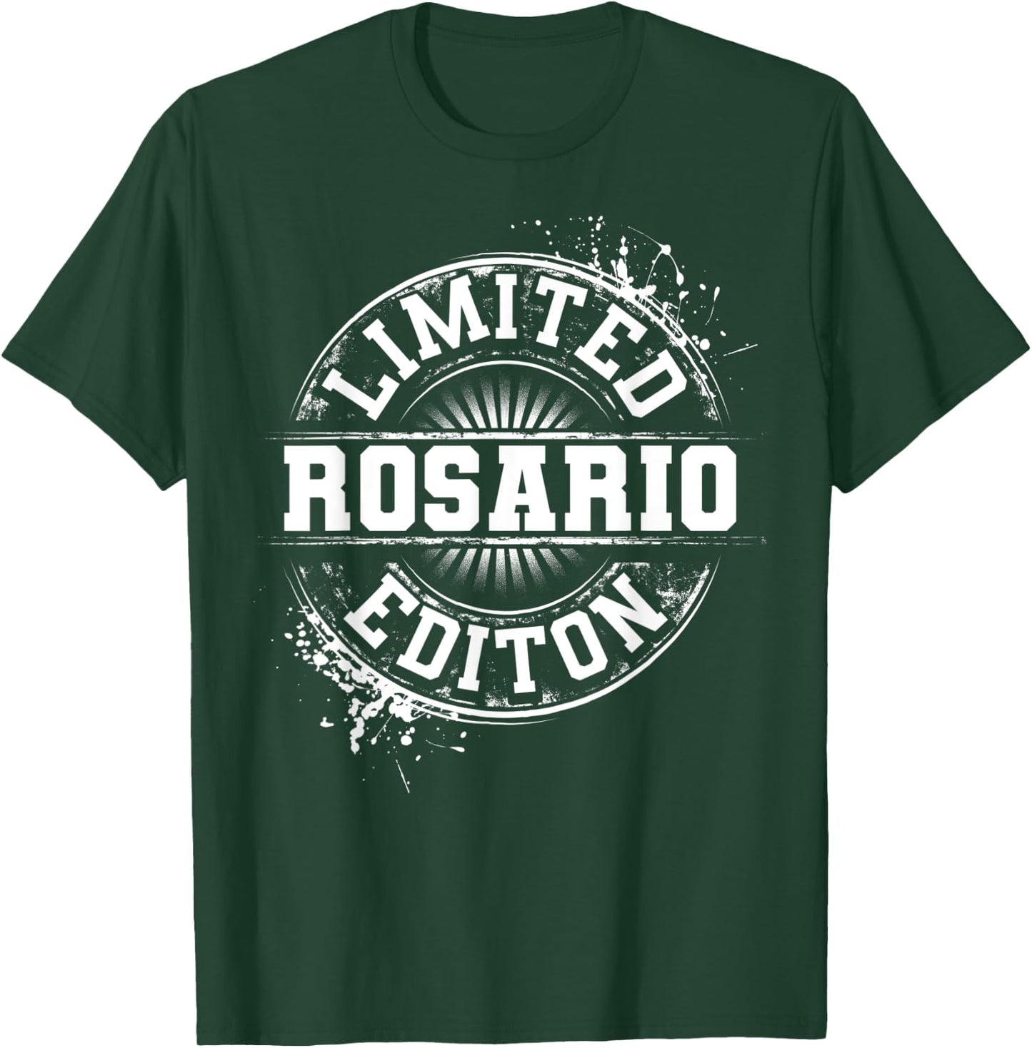 ROSARIO Funny Surname Family Tree Birthday Reunion Gift T-Shirt - T-Shirt | Forest