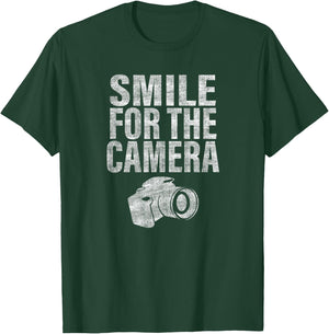 Smile For The Camera T-Shirt - T-Shirt | Forest