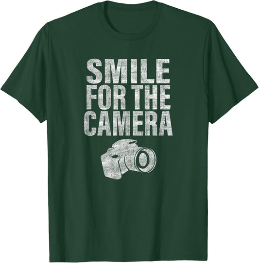 Smile For The Camera T-Shirt - T-Shirt | Forest