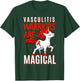 Vasculitis Awareness Lymphangitis VasculitidesUnicorn Gift T-Shirt - T-Shirt | Forest