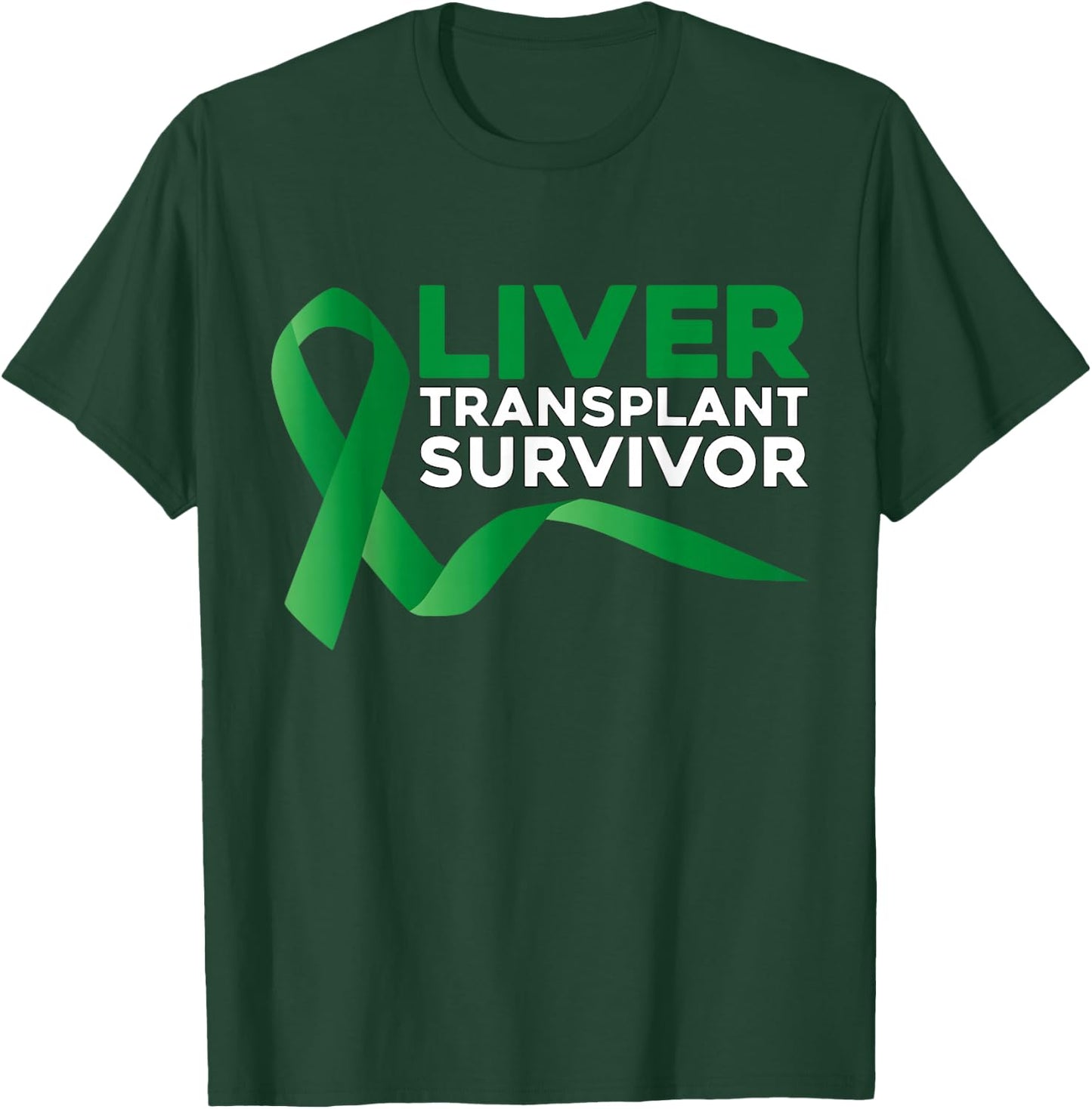 Transplant Survivor T Shirt Liver Recipient in Recovery T-Shirt - T-Shirt | Forest