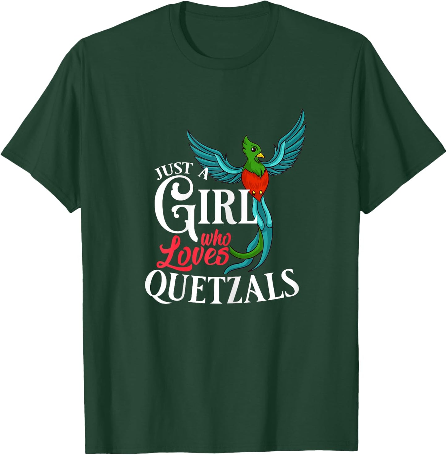 Quetzal Bird Guatemala Feathers Animal T-Shirt - T-Shirt | Forest