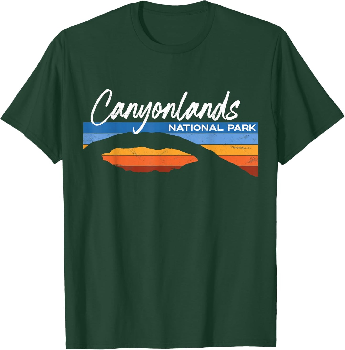 Canyonlands National Park Moab Utah Vacation Retro UT T-Shirt - T-Shirt | Forest