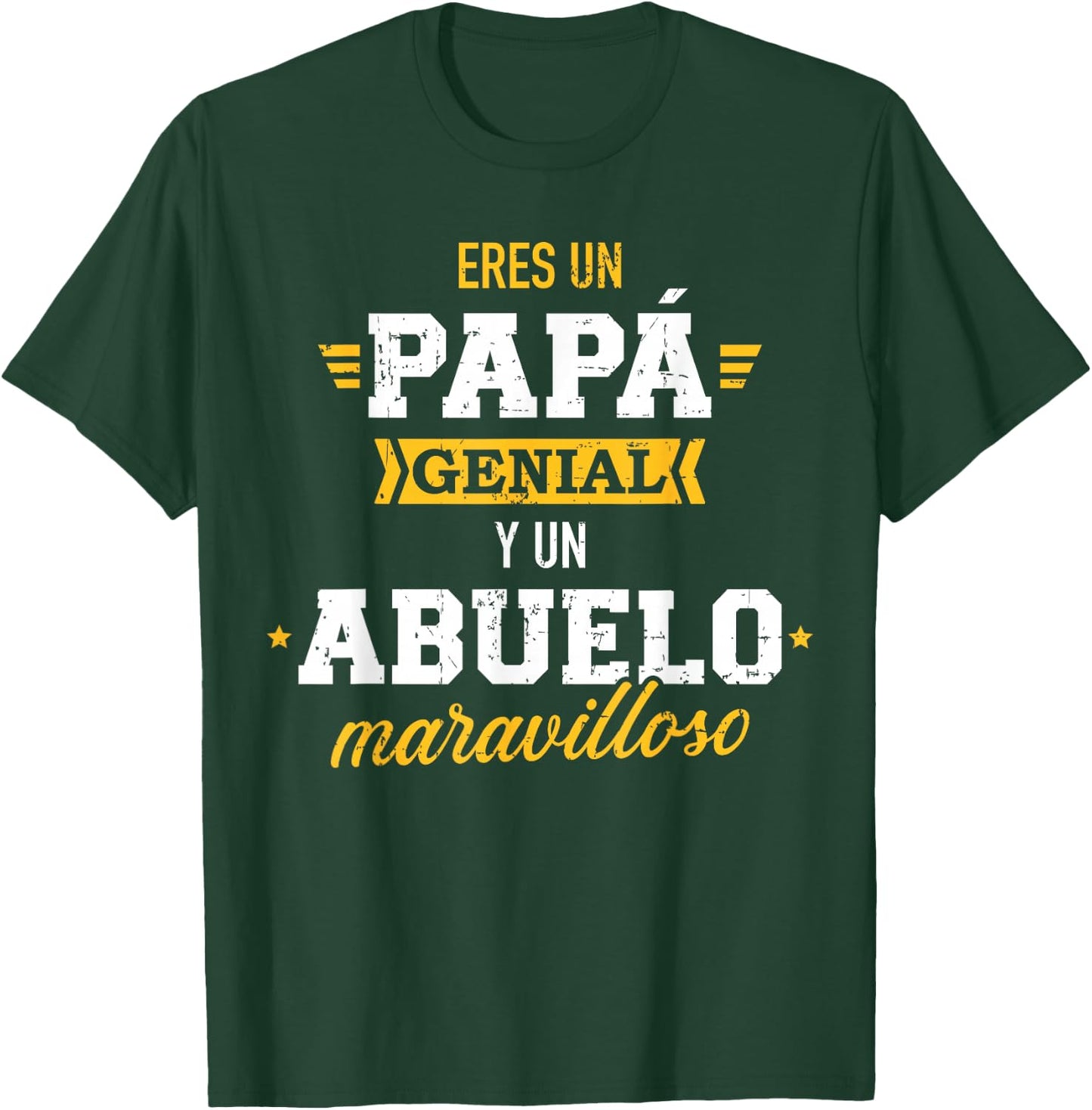 Eres un papá genial y un abuelo maravilloso T-Shirt - T-Shirt | Forest