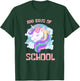 Unicorn 100 Days of School Magical 100th Day Girl Student T-Shirt - T-Shirt | Forest