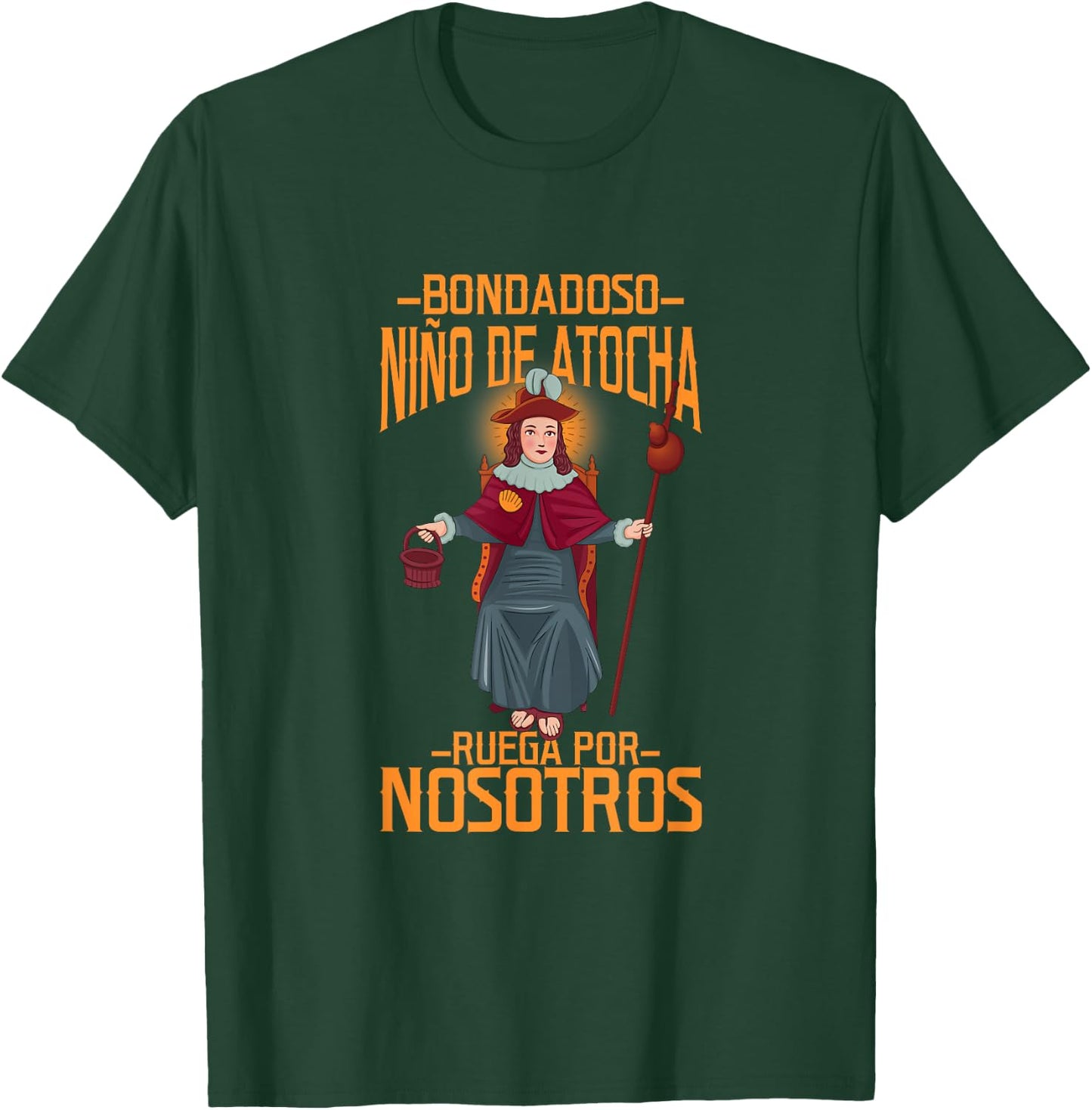 Santo Niño de Atocha. T-Shirt - T-Shirt | Forest