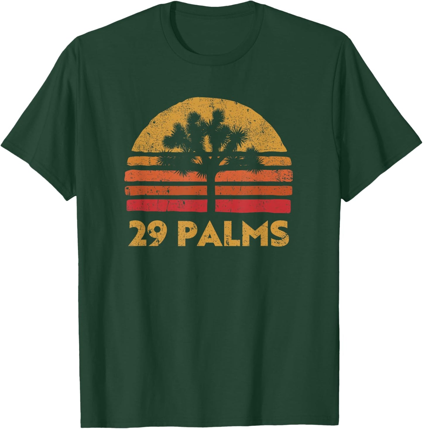 29 Twentynine palms California retro Joshua Tree T-Shirt - T-Shirt | Forest
