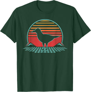 Albatross Lover Bird Animal Retro Vintage 80s Style T-Shirt - T-Shirt | Forest