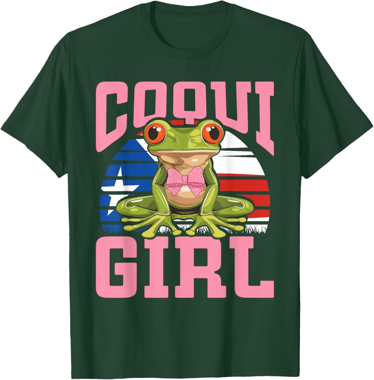 Coqui Girl T-Shirt - T-Shirt | Forest
