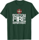 Boston Fire Dept with Florian Cross for Family Kids Adults T-Shirt - T-Shirt | Forest