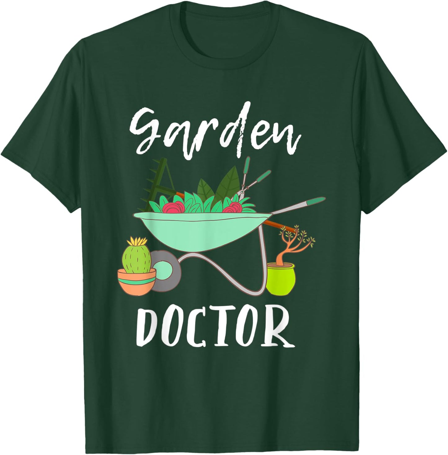 Gardener garden doctor T-Shirt - T-Shirt | Forest