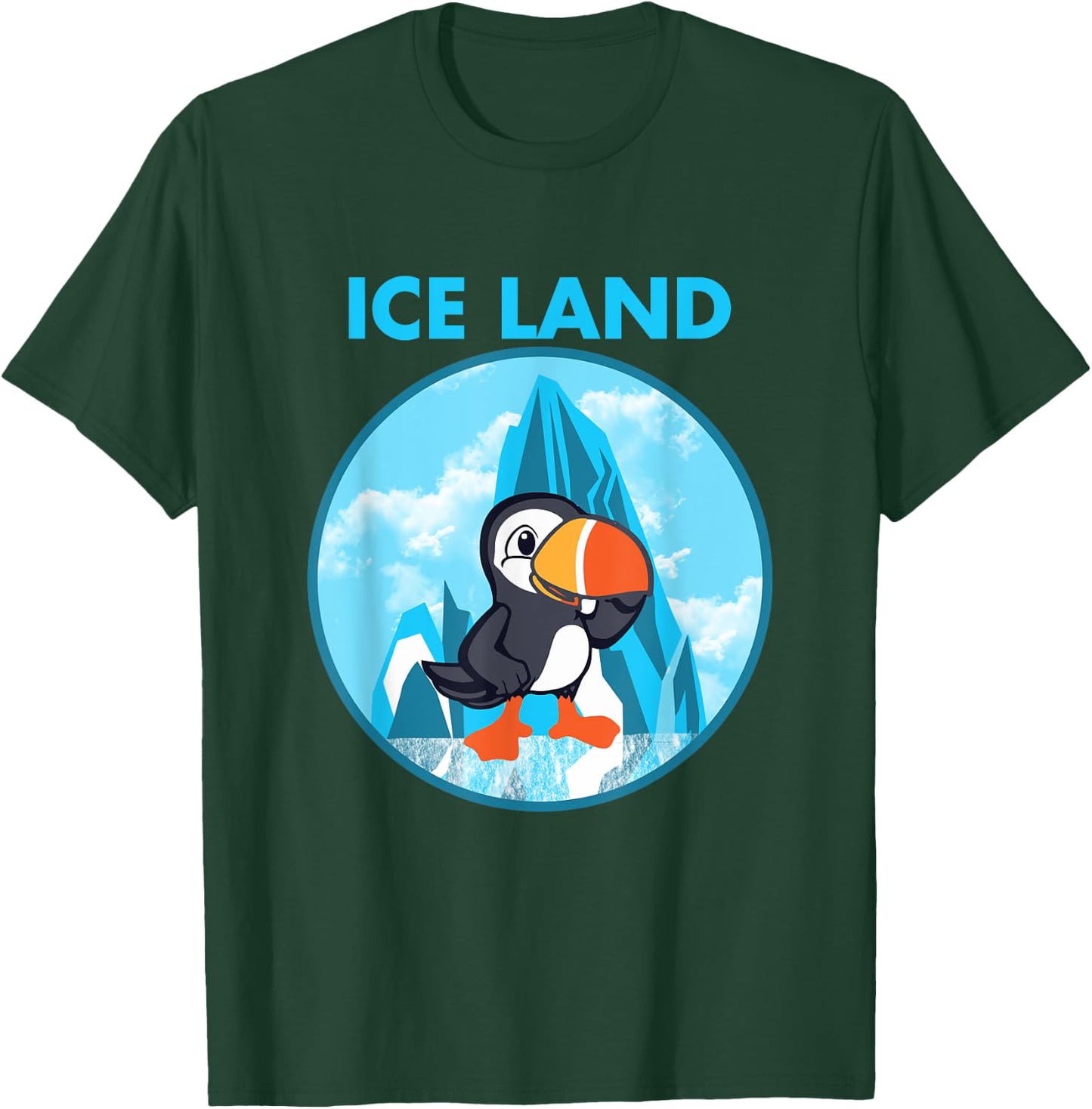 Puffin Iceland T-Shirt - T-Shirt | Forest