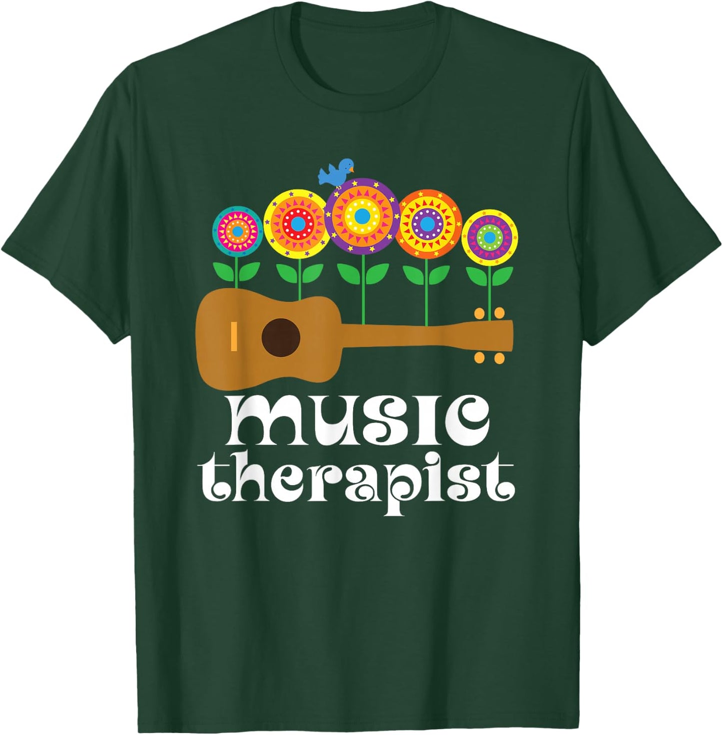 Music Therapist Gift T-Shirt - T-Shirt | Forest