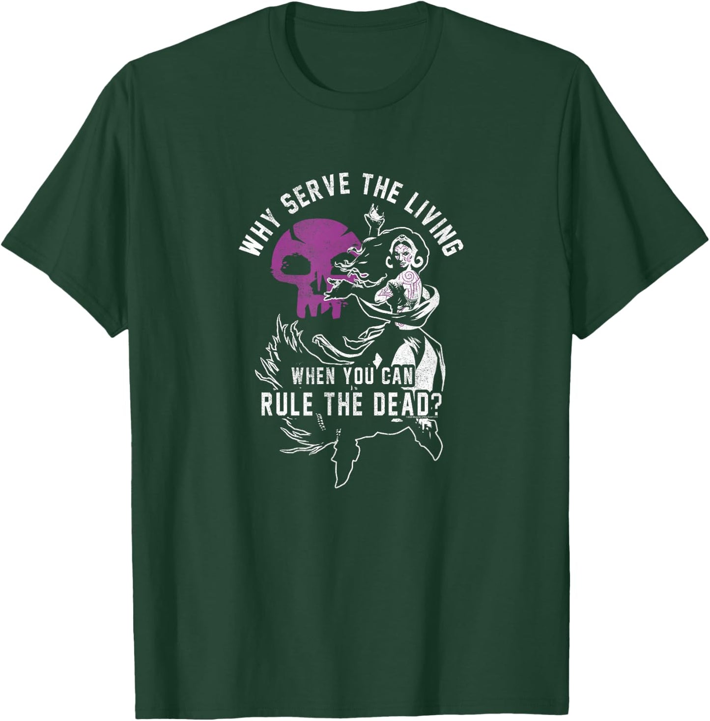 Magic: The Gathering- Liliana Rule The Dead T-Shirt - T-Shirt | Forest