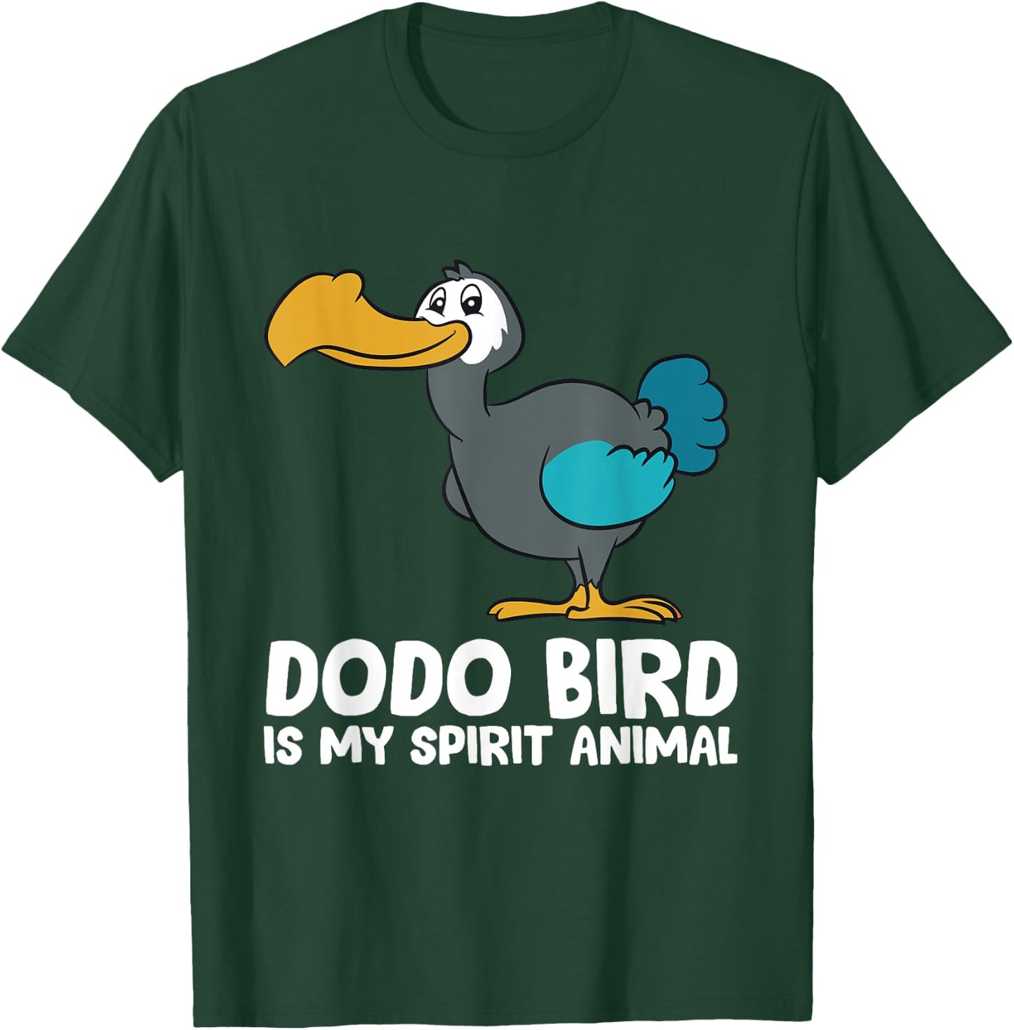 Dodo Bird Is My Spirit Animal Cute Dodo Bird T-Shirt - T-Shirt | Forest