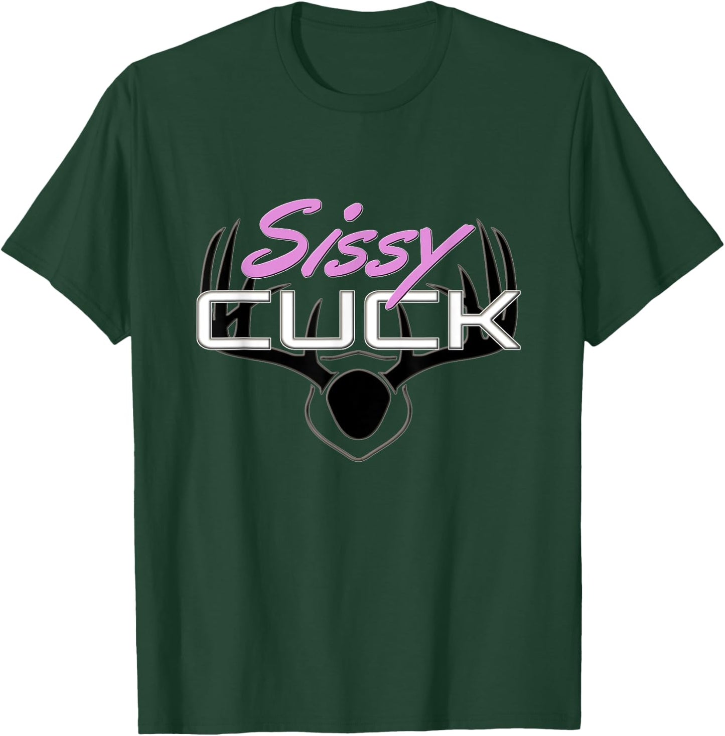 Femdom Sissy Cuck Fetish, BDSM Cuckold Husband Kink Gift T-Shirt - T-Shirt | Forest