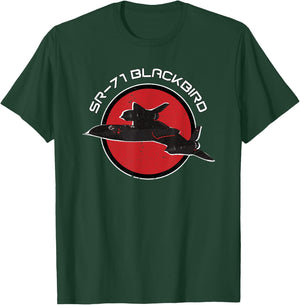SR-71 Blackbird T-Shirt - T-Shirt | Forest