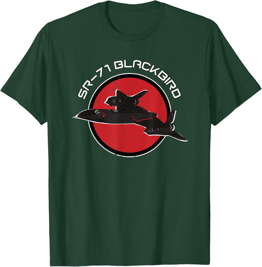 SR-71 Blackbird T-Shirt - T-Shirt | Forest