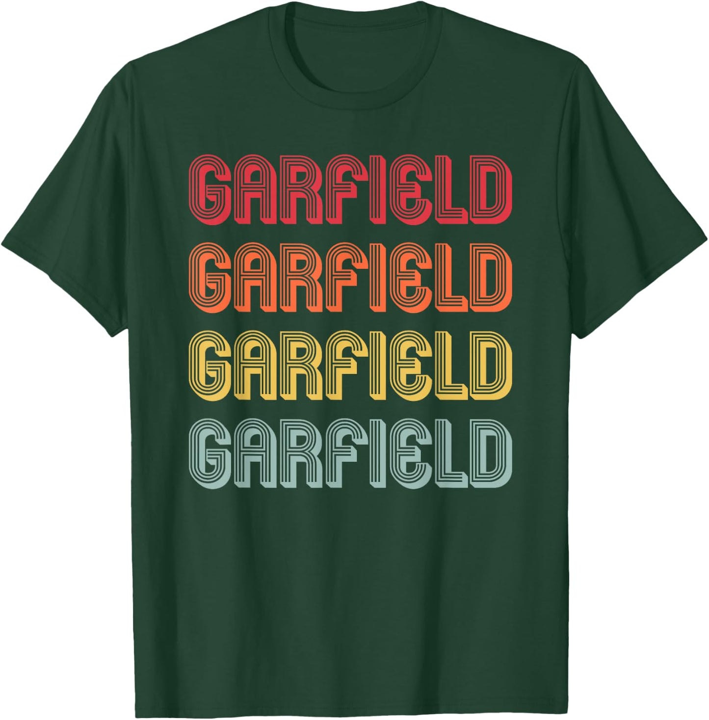 GARFIELD Gift Name Personalized Funny Retro Vintage Birthday T-Shirt - T-Shirt | Forest