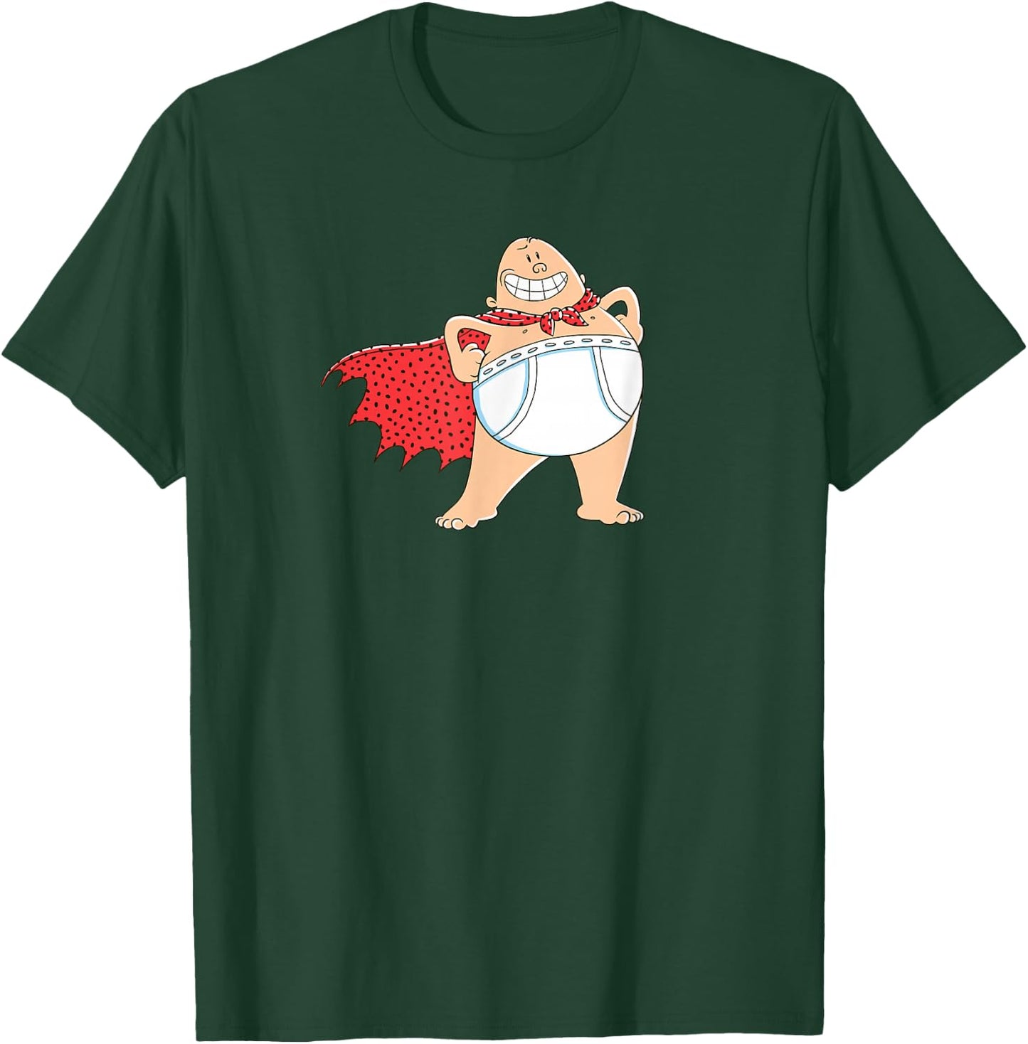 Captain Underpants Hero Art T-Shirt - T-Shirt | Forest