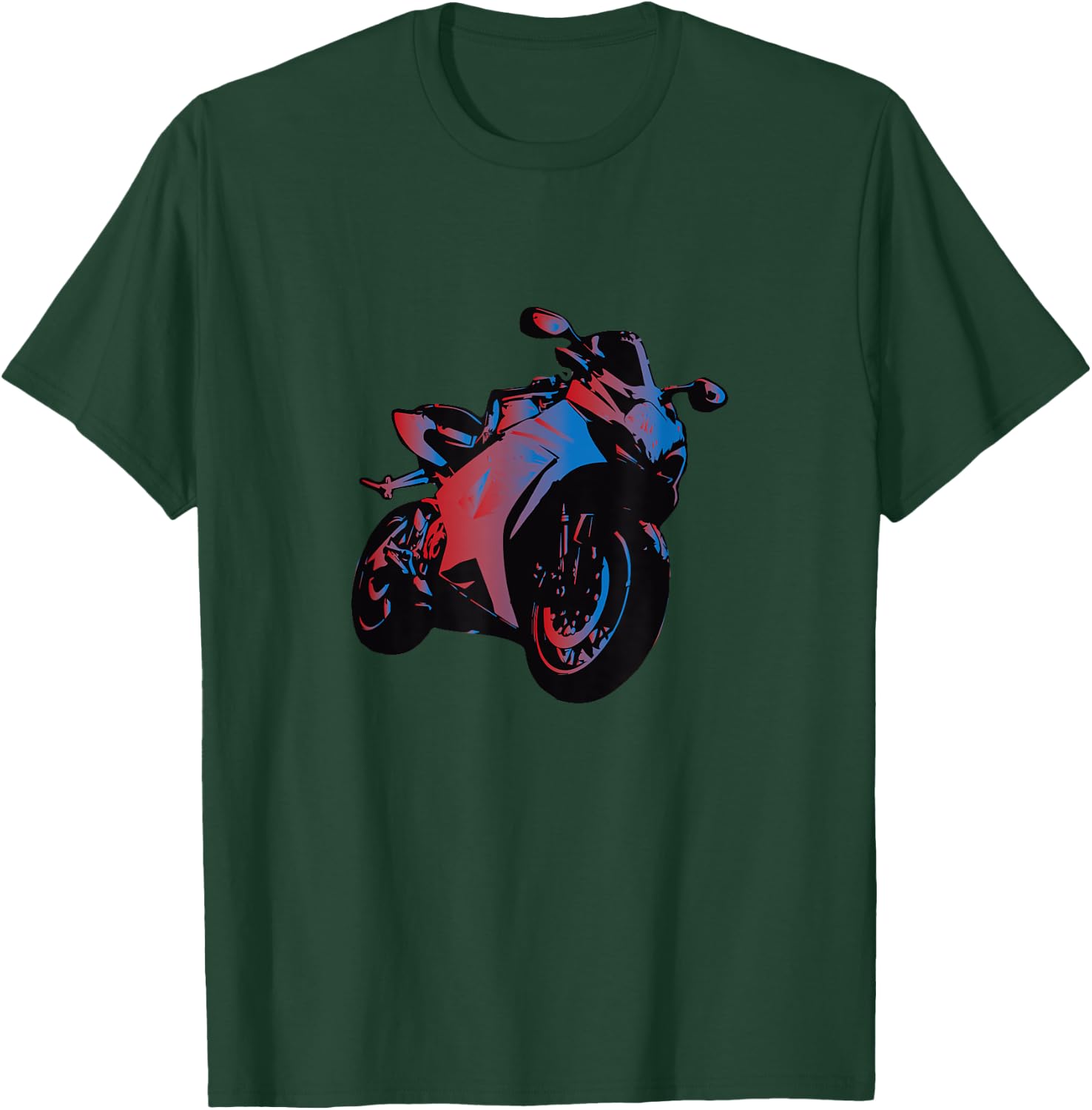 GSXR sportbike motorcycle GIXXER T-Shirt - T-Shirt | Forest
