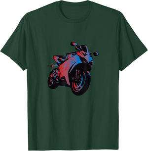 GSXR sportbike motorcycle GIXXER T-Shirt - T-Shirt | Forest