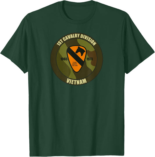 1st Cavalry Division Vietnam T-Shirt - T-Shirt | Forest