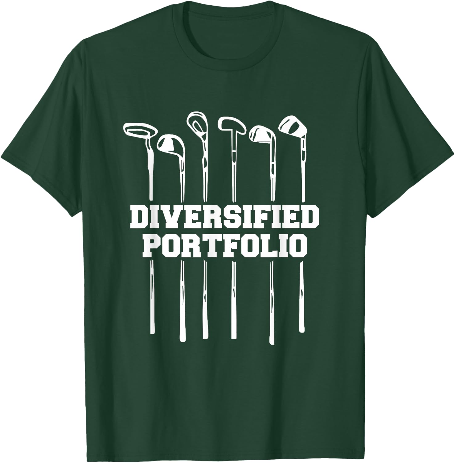 Diversified Portfolio Golf T-Shirt - T-Shirt | Forest