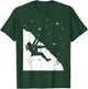 Rock Climbing Mountain Climber Bouldering I Girl Sky Stars T-Shirt - T-Shirt | Forest