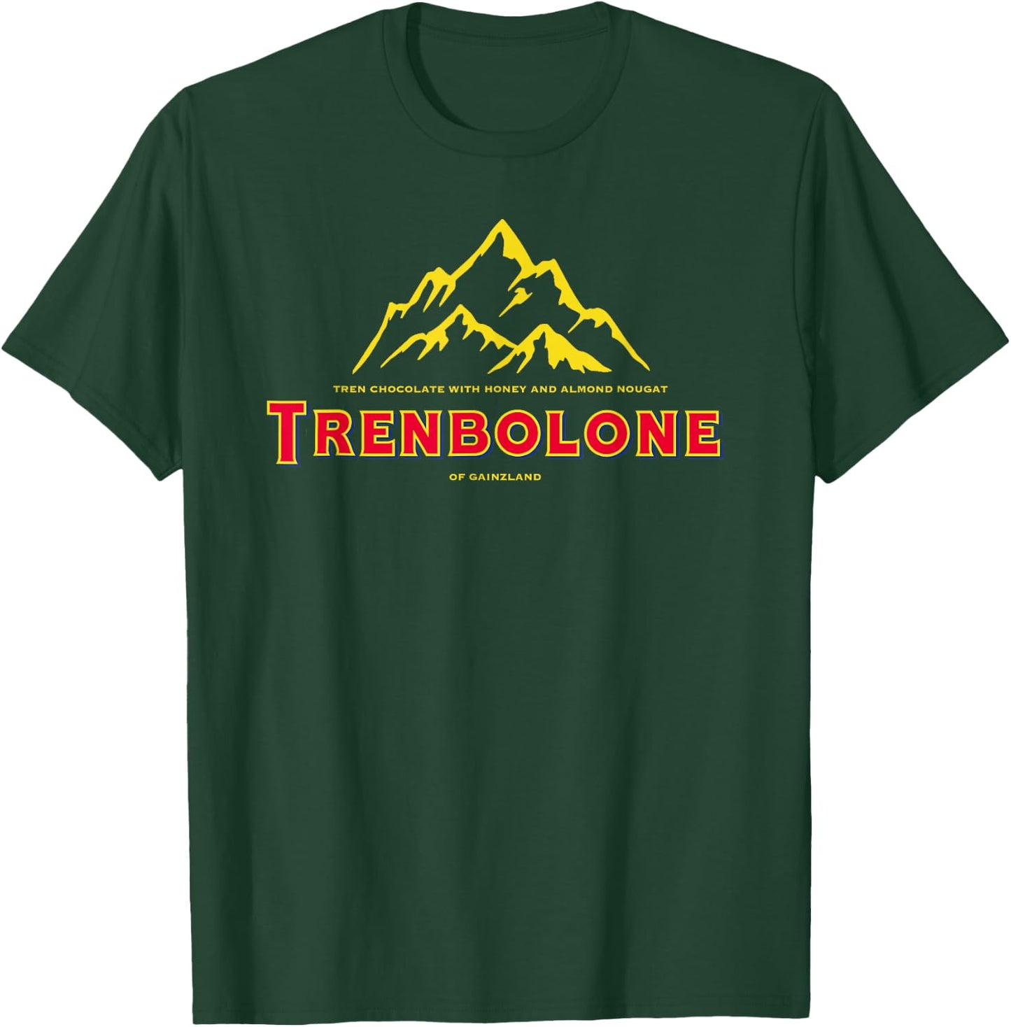 Trenbolone Gainzland Brodelo T-Shirt - T-Shirt | Forest
