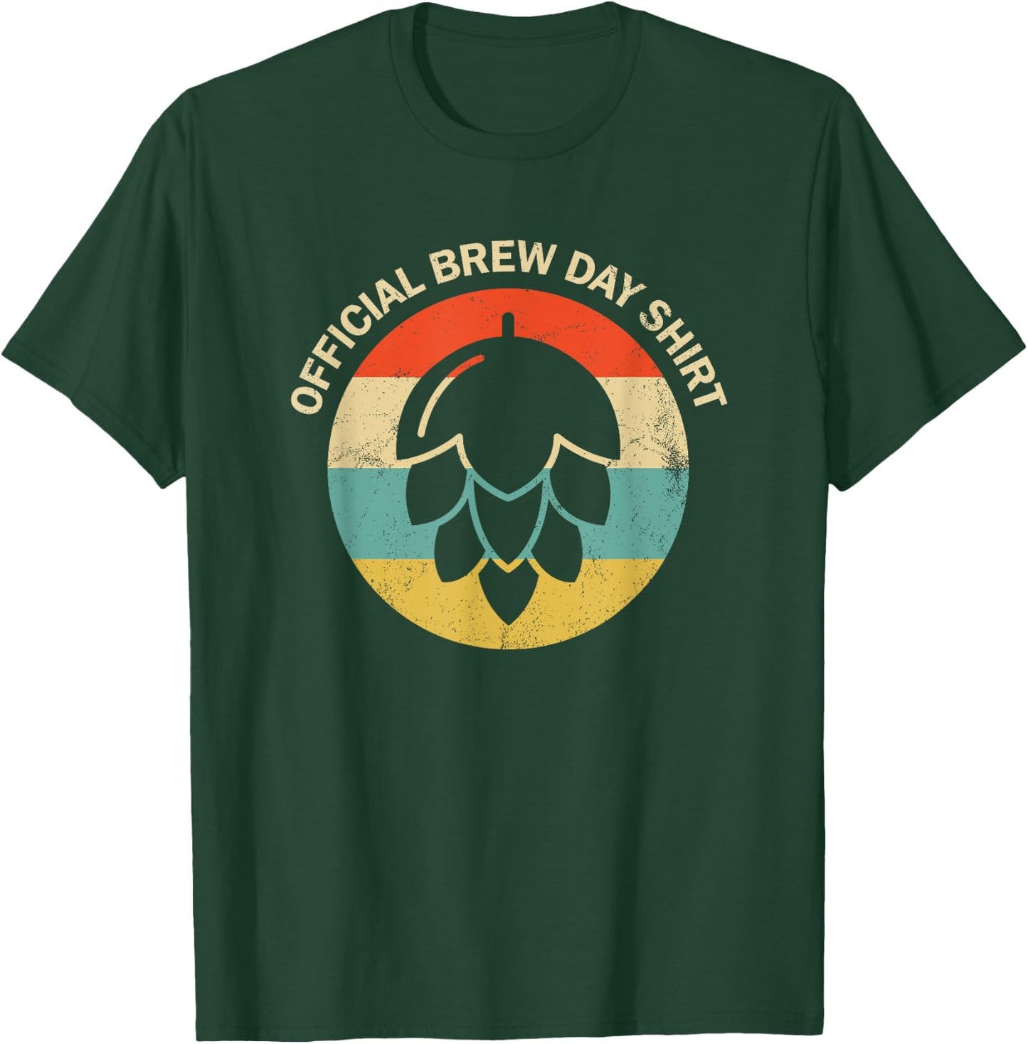 Official Brew Day Shirt Funny Craft Beer Home Brewing T-Shirt - T-Shirt | Forest