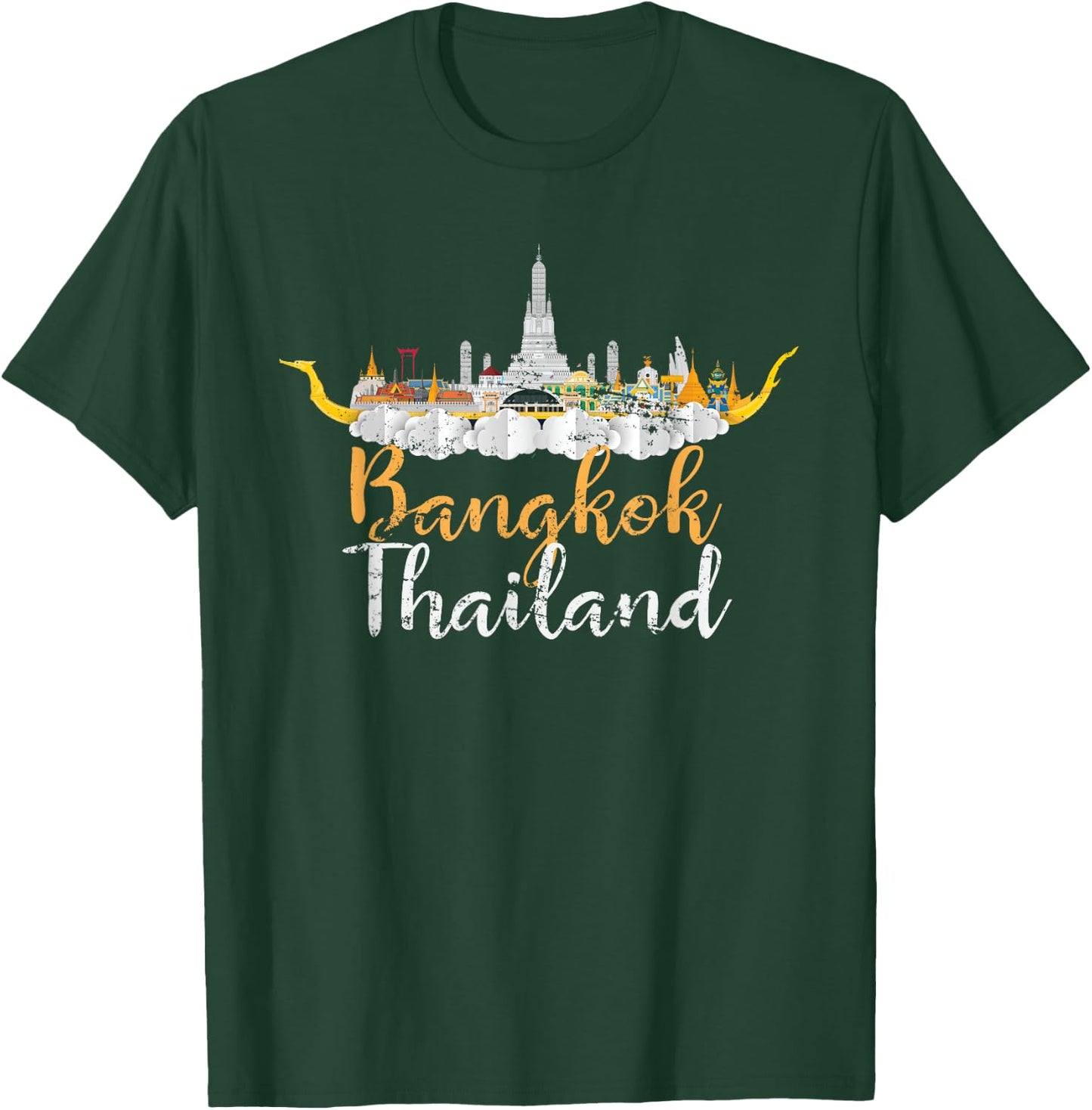 Bangkok Gift Thailand Lover Thailand T-Shirt - T-Shirt | Forest