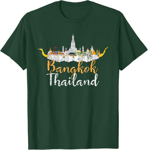 Bangkok Gift Thailand Lover Thailand T-Shirt - T-Shirt | Forest