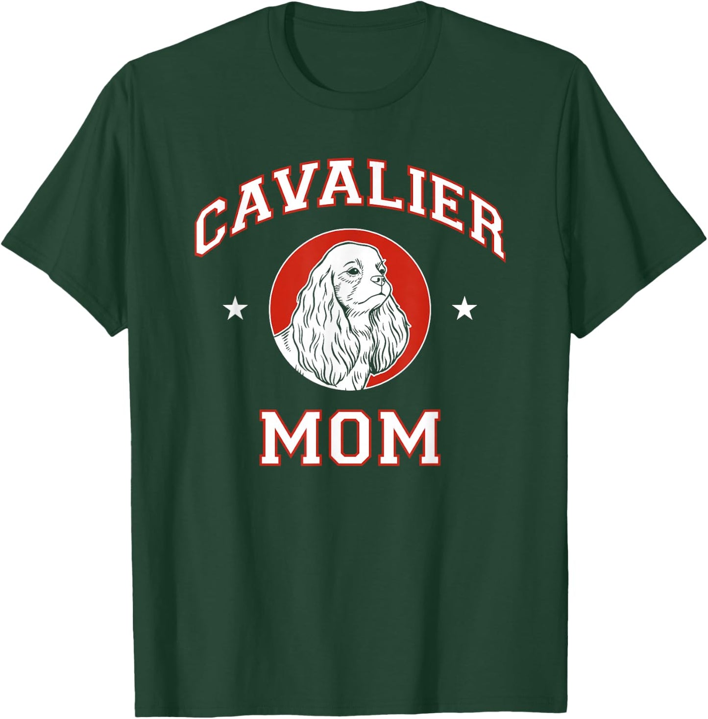 Cavalier King Charles Spaniel Mom Dog Mother T-Shirt - T-Shirt | Forest