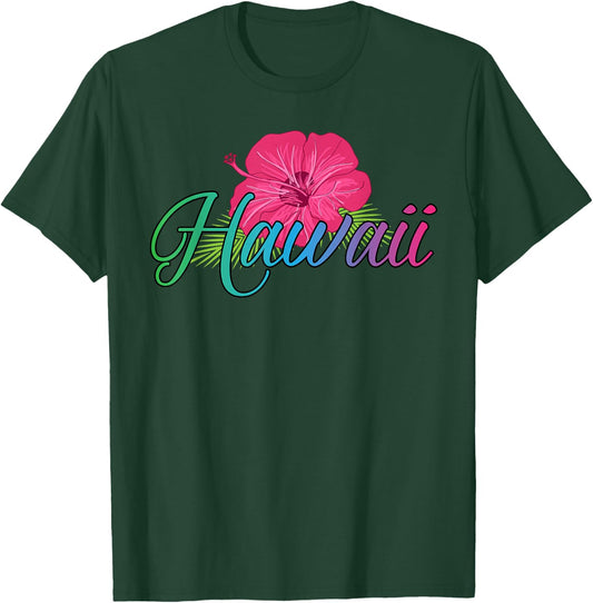 Aloha Hawaii from the island - Feel the Aloha Flower Spirit! T-Shirt - T-Shirt | Forest