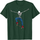 Funny Skateboard Art Women Kid Skateboarder Skeleton T-Shirt - T-Shirt | Forest