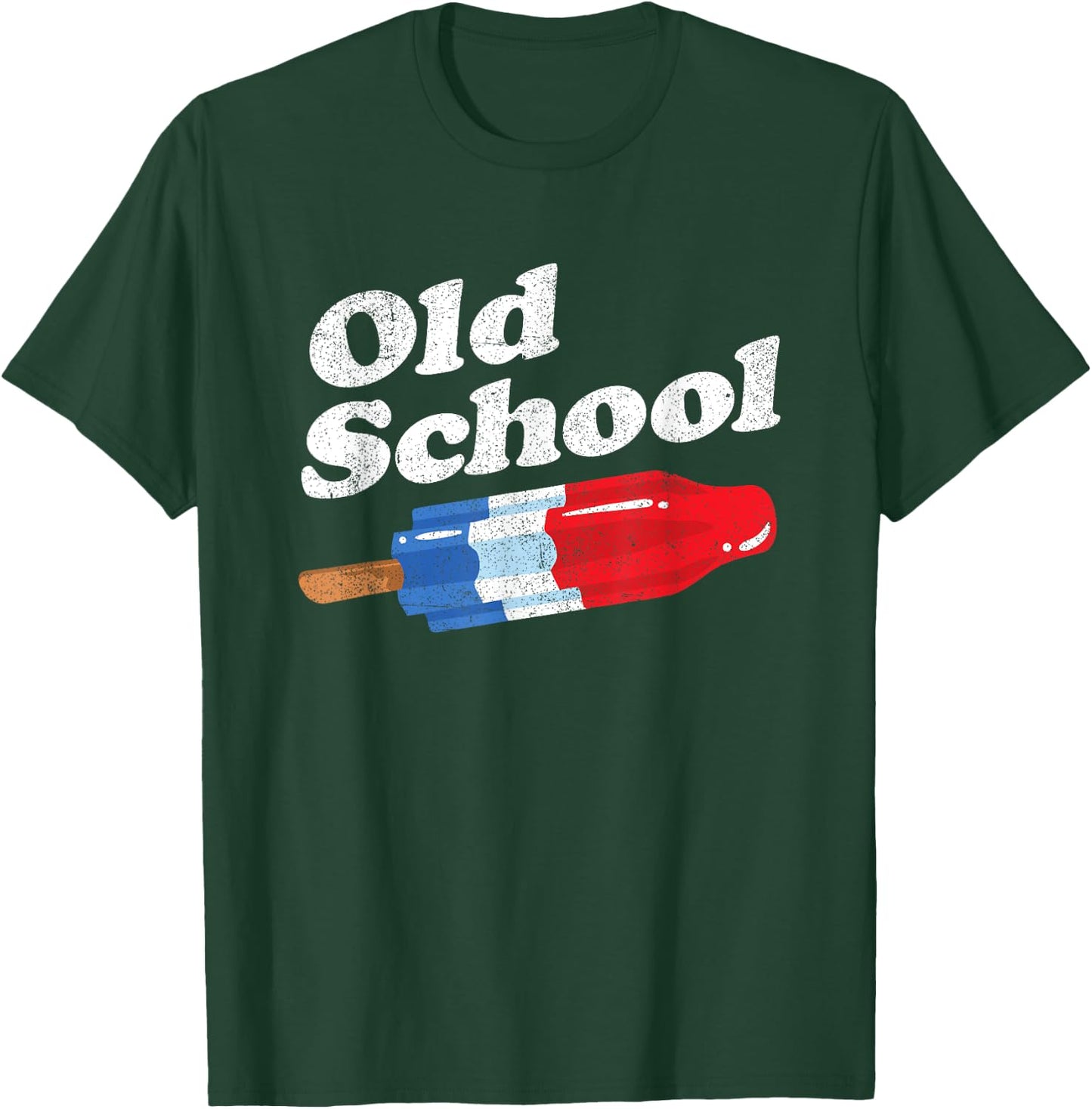 Funny Summer Popsicle Bomb Retro Old School Pop 80's Gift Women Girls Kids T-Shirt - T-Shirt | Forest