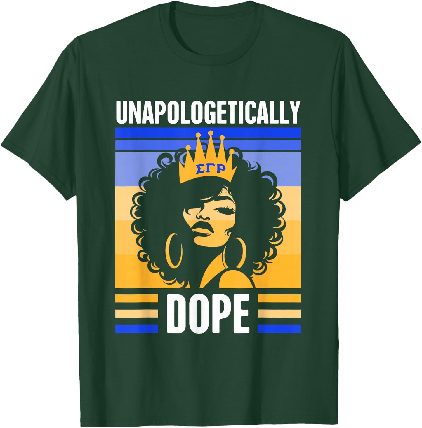 Sigma Gamma Rho Sorority Paraphernalia, Black Girl Pride T-Shirt - T-Shirt | Forest