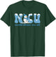 Winter NICU Nurse Xmas Snowman Neonatal Intensive Care Unit T-Shirt - T-Shirt | Forest