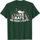I Like Rats And Maybe 3 People T-Shirt - T-Shirt | Forest