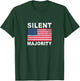 The Silent Majority Patriot American T-Shirt - T-Shirt | Forest