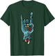 Zombie Hand Funny Halloween Rocker Rock Easy Cosplay Costume T-Shirt - T-Shirt | Forest