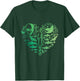Aliens UFO Enthusiast lovers heart men women kids Abduction T-Shirt - T-Shirt | Forest