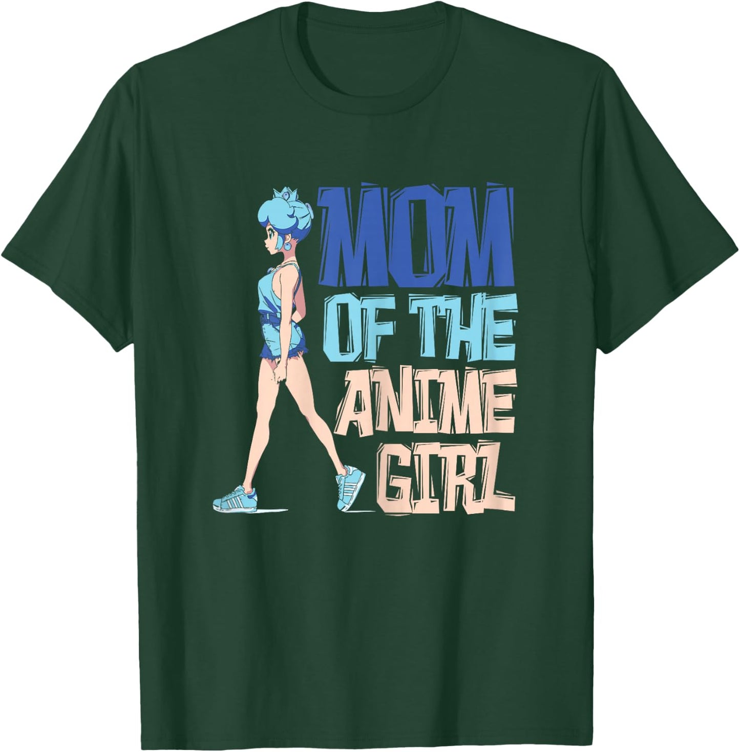 Mom of the Anime Girl - Mother Anime T-Shirt - T-Shirt | Forest