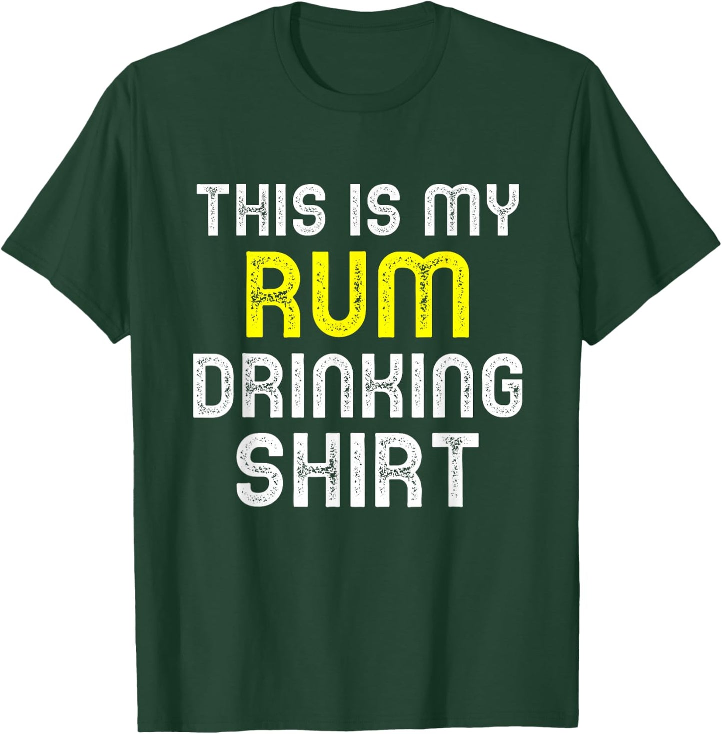 This Is My Rum Drinking Cool Lover Gift T-Shirt - T-Shirt | Forest